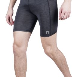 Solid Men Grey Tights-image-2