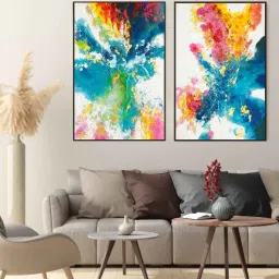 art gali Canvas Fusion Of Colours Wall Painting-picture-49