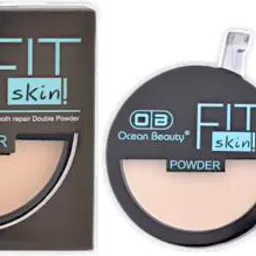 Waterproof 2in1 Full Coverage Oil Control Loose Dry Compact Face Powder With Spf Compact-8