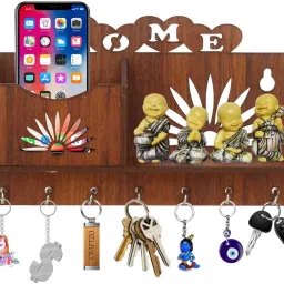 Premium Mobile Stand / key Stand / Key Hanger / Mobile holder / Wood Key Holder-image-87