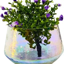 Clear Glass Vase for Decor Flower Vases for Centerpieces Living Room Office Glass Vase-image-44