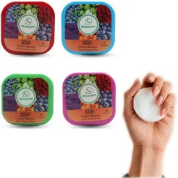 Nail Paint Polish Remover Cotton 100 Pads Tissue Combo Set Wet Wipes Pack Of 4-56