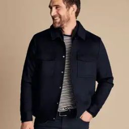 Men Slim Fit Denim Jacket with Flap Pockets-picture-24
