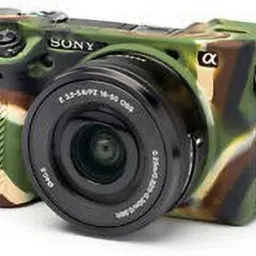 digiclicks Easy Cover Skin for Sony A6000/A6300/A6400- Army GreenCamera Bag-picture-1