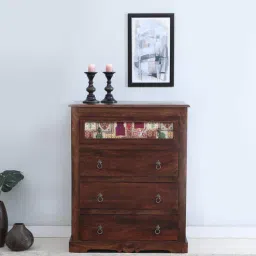 mudramark from pepperfry Chippa Solid Wood Chest Of Drawers In Scratch Resistant Tubbaq Finish-picture-14