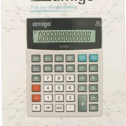 achieve Amigo - 12 Digits Basic Calculator for Business Office School Calculating FinancialCalculator image 3