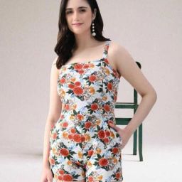 Floral Print, Printed Women Jumpsuit-image-98
