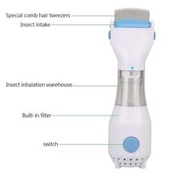 DHARMAJIVAN Lice Remover Machine - Chemical-Free Electric Lice & Egg Removal Device with Suction, Adjustable Comb, and Disposable Capture Filters for Family Use image 3
