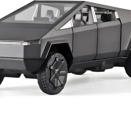 1:36 Tesla Cyber Truck Model Car Exclusive Alloy Metal Pull Back Die-cast Car-image-26