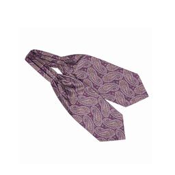 The Tie Hub Men Purple Paisley Cravat-image-32
