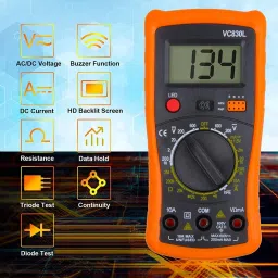 corslet Digital Multi Meter VC830L Multi Meter Digital Multimeter Voltage Tester Digital Multimeter image 2