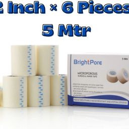 MICROPOROUS SURGICAL PAPERTAPE 2inch × 5mtr First Aid Tape-image-21