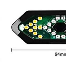 linist Bicycle Turn Signals Remote Control Indicator LED Rear Light USB Rechargeable LED Rear Break Light image 3