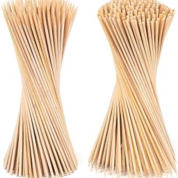 Skewers Grill Sticks 7.5 inch Disposable Bamboo Roast Fork Disposable Bamboo Roast Fork Set-25