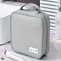 Kuber Industries Grey Makeup Organizer-13