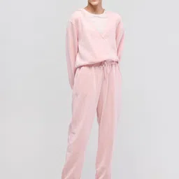 necesera Hooded Pure Cotton Night Suit-image-14