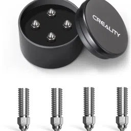 Creality Official K1 Nozzle Kit, 4PCS for 3D Printer K1, K1 Max, Ender 3 V3 KE Extruder-15