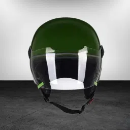 Half Face Helmet_ISI certified_Green17 Motorbike Helmet-image-82