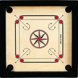 Carrom board small size with glossy finish 43 cm Carrom Board-image-24