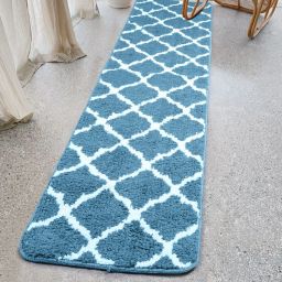 Light Blue Polyester Runner-image-4