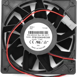 Enormity Delta PFB1224UHEC8X Axial Fan 24V-2.40A DC Air Cooling Fan 12038mm 2Wire Cooler-image-33