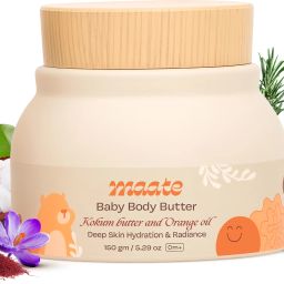 Baby Body Butter Moisturization & Soft Skin Enriched Kokum Butter & Orange Oil-image-43