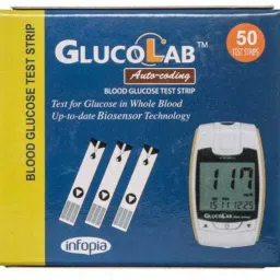 Gluco Lab G001 50 Glucometer Strips-27