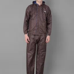 Dollar Rainguard Men's PVC Full Sleeve Solid Reversible Raincoat Set Solid Men Rain Suit-image-89