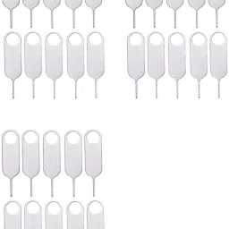 BBS PRO ( Pack of-30 pcs) SIM-Card-Tray-Open-Eject-Pin-Removal-Tool-Needle-Opener-Ejector-for-All-Phones- Sim Adapter (Steel) Sim Adapter-18