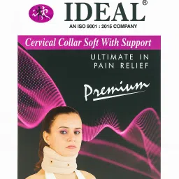 ideal Adjustable Soft Cervical Coller with support Neck Support image 4