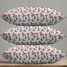 liponos LUXURY Polyester Fibre Solid Sleeping Pillow Pack of 3-picture-19