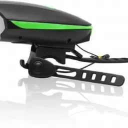 spokefox Rechargeable Bike/Cycle Super Bright Light & Horn with 5 Different Horn Modes LED Front Light image 2