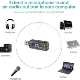 Eurotech Solution QSC USB Internal Sound Card-3