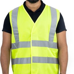 PROCLO Reflective Lightweight Hi-Vis Jacket (2 inch) Safety Jacket (Green) Safety Jacket-image-62