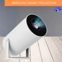 Clairbell Mini HD Projector for Home 4KSupport With Built-in App Netflix/Prime/YouTubeZ279 (4500 lm / 1 Speaker / Wireless / Remote Controller) Portable Projector-picture-11