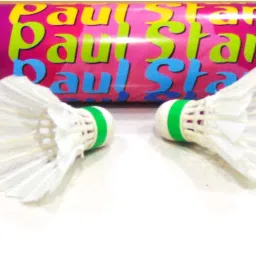 High Quality 10 pc White Feather Shuttlecocks Birdies - Ideal for Badminton Training Feather Shuttle- White-17