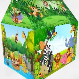 New Tent House For Kids Large Size Jumbo Tent House (Multicolor)_FK148-image-86