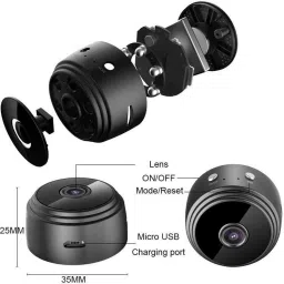 SIFACAM Mini Wifi Spy Hidden Wireless CCTV IP Security Camera 32G Security Camera Security Camera image 5