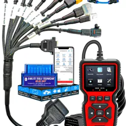 Danlite V519 OBD-II Scanner BS6-BS7 Bike Scanning [Full Kit] OBD Reader-0