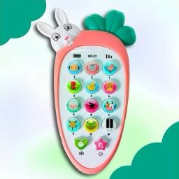 Smart Kids Rabbit Phone, Musical Sound Toys, Best Gift For Kids_NP154-16