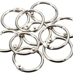 ART RANGER 10 pc Binder Ring, Notebook Rings,Key Rings,Card Ring 2.5 mm Manual Ring Binder-24