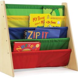 Book Storage Rack for Kids, Book Organizer for Kindergarten, Schools & Kids Room Solid Wood Open Book Shelf-19