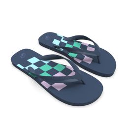 Men’s flip-flops - 120 Wavy blue-4