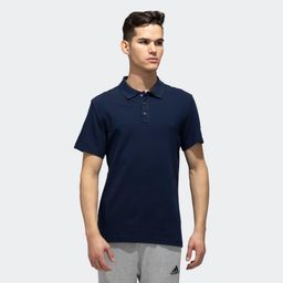 Adidas ESS BASE POLO Men Sports Polo Shirts Navy Blue-image-8