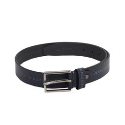 Peter England Men Navy Blue  Leather Belt-image-50