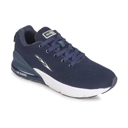 Columbus Men Navy Blue Mesh Running Non-Marking Shoes-picture-11