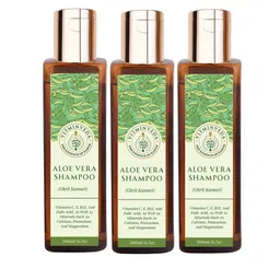 VITMINVEDA Set Of 3 Aloe Vera Shampoo with Vitamin C to Reduce Frizz - 200 ml Each-50