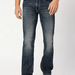 Pepe Jeans Men Mid-Rise Holborne Straight Fit Clean Look Heavy Fade Stretchable Jeans-picture-37