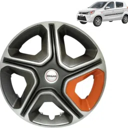 Alto 800 STD NXN Grey Silver Orange 12 INCH Wheel Cover For Maruti Alto 800 STD-78