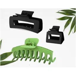 FIMBUL Women Set of 3 Claw Clip-15